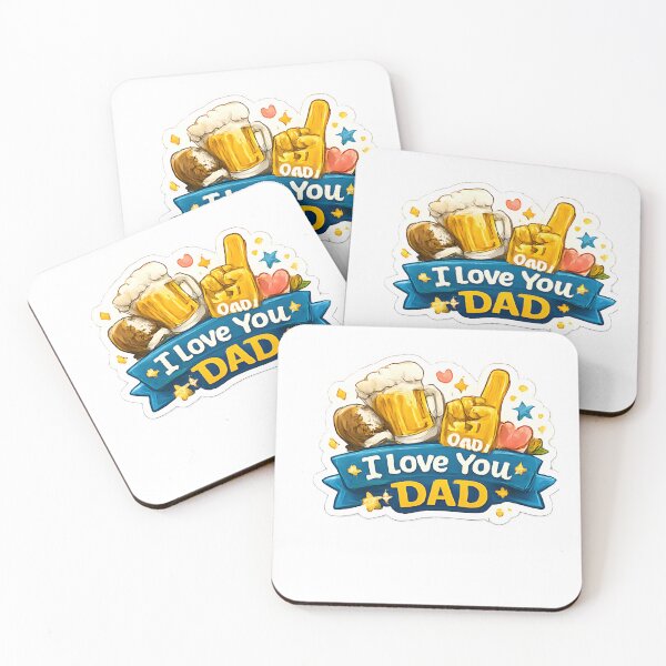 Item preview, I Love You Dad designed and sold by FlorenciaRomero.