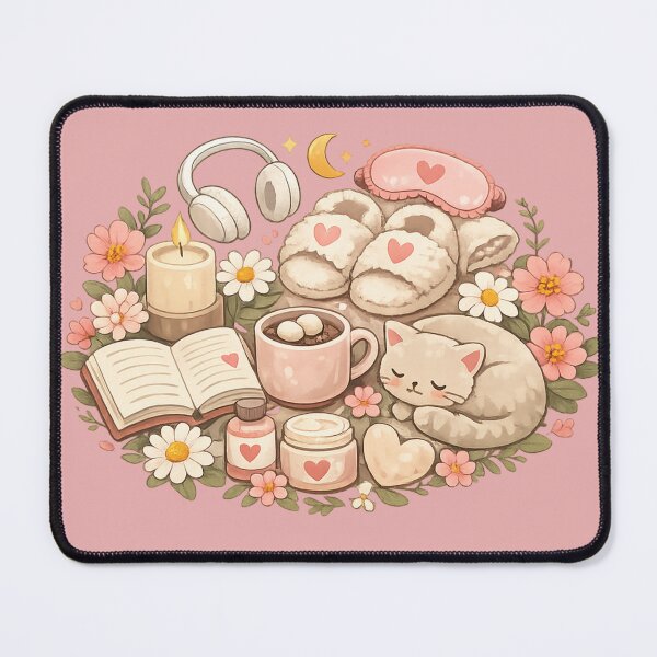Item preview, Living in My Cozy Bubble – Cozy Selfcare Aesthetic designed and sold by MrsMimpi.