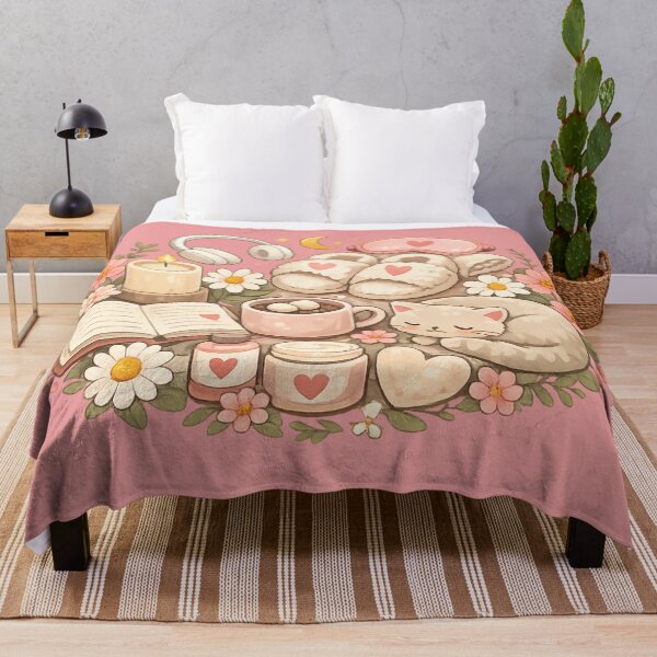 Item preview, Living in My Cozy Bubble – Cozy Selfcare Aesthetic designed and sold by MrsMimpi.