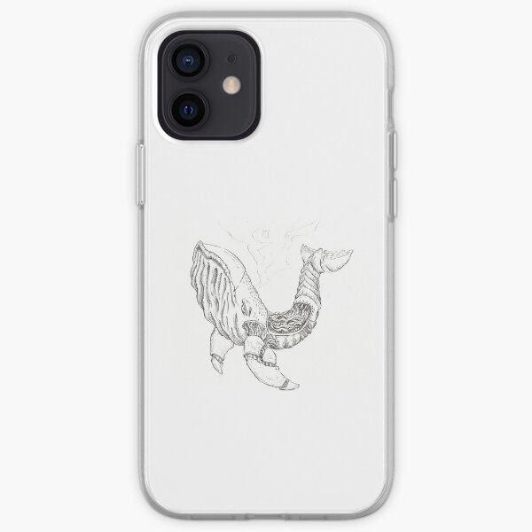 oh whale! iPhone Soft Case