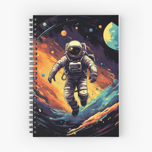 Item preview, Galaxy Astronaut Spaceman Scout Outter Worlds Art designed and sold by GrinGalore.