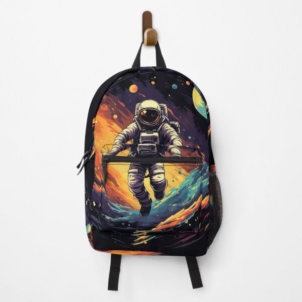 Item preview, Galaxy Astronaut Spaceman Scout Outter Worlds Art designed and sold by GrinGalore.