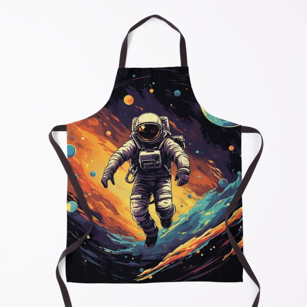 Item preview, Galaxy Astronaut Spaceman Scout Outter Worlds Art designed and sold by GrinGalore.