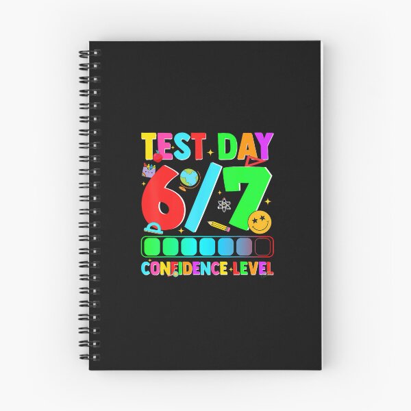 Item preview, Test Day Six Seven 67 Confidence Level Meme designed and sold by tratakos.
