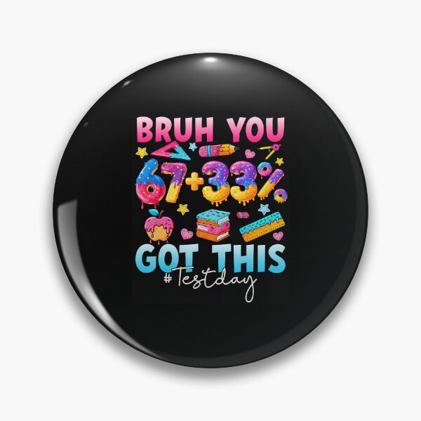 Item preview, Bruh You 6733 Got This Test Day designed and sold by tratakos.