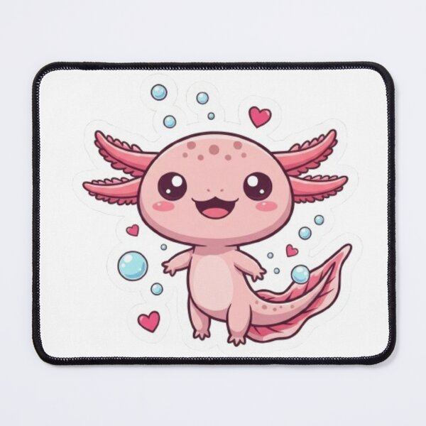 Item preview, Cute axolotl sticker designed and sold by Dipti333.
