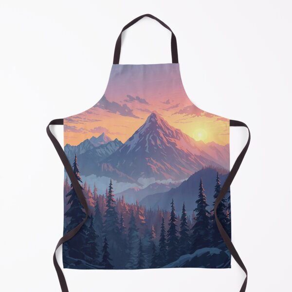 Item preview, Abstract Mountain Sunrise designed and sold by BigBackBlowout.