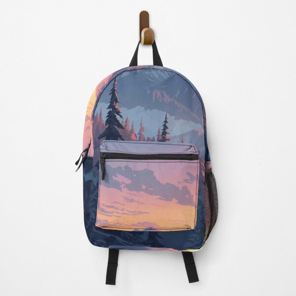 Item preview, Abstract Mountain Sunrise designed and sold by BigBackBlowout.