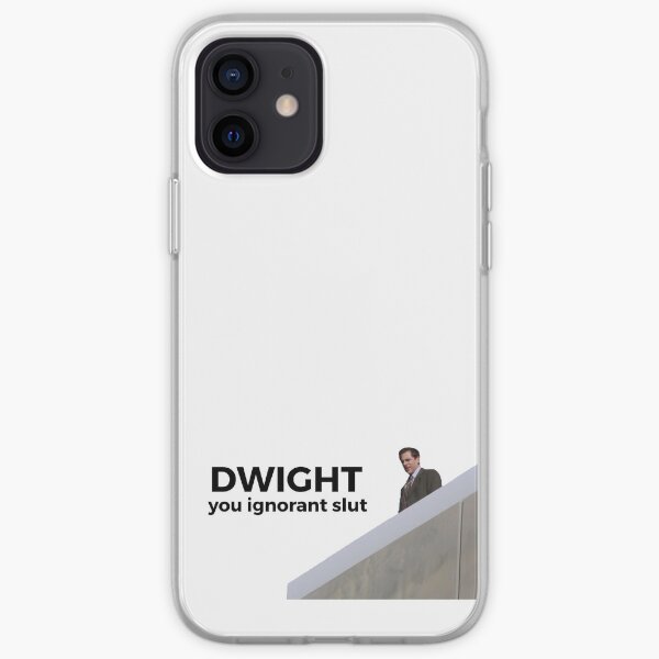 Dwight, You Ignorant Slut - The Office (EE. UU.) Funda blanda para iPhone