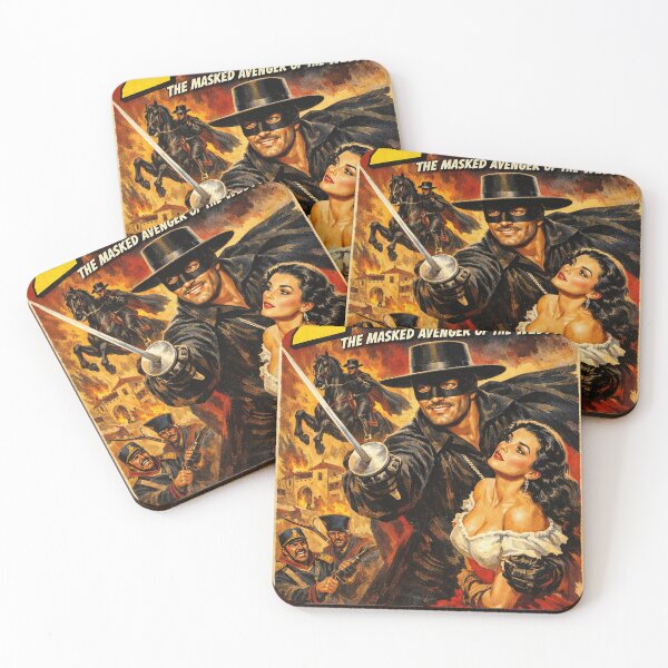 Item preview, Zorro - Poster by Lulu Leb designed and sold by LuluLeb.