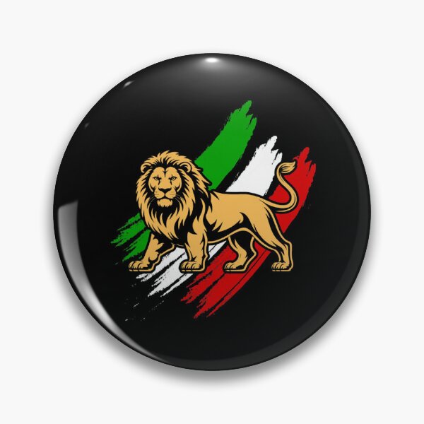 Item preview, Lion and Sun Symbol of a Free Iran Historic Iranian Symbol Design designed and sold by herbwaters.