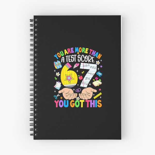 Item preview, 67 Test Day Meme You Are More Than A Test Score designed and sold by tratakos.