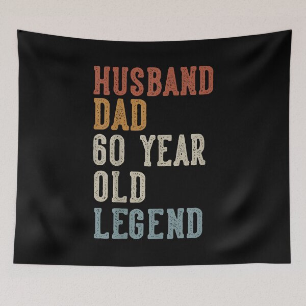 Item preview, Husband Dad 60 Year Old Legend 60th Birthday designed and sold by Boutkimaewab.