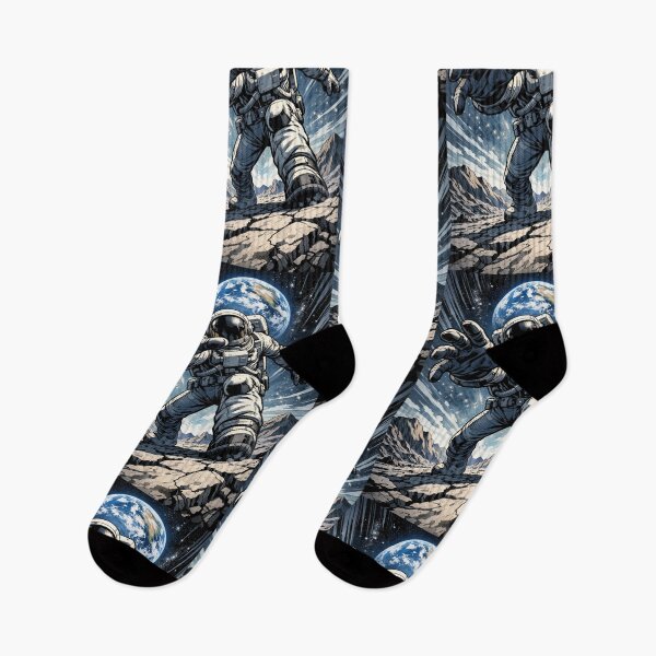 Item preview, Lunar Astronaut Reaching Toward Earth designed and sold by AndreBarnard.