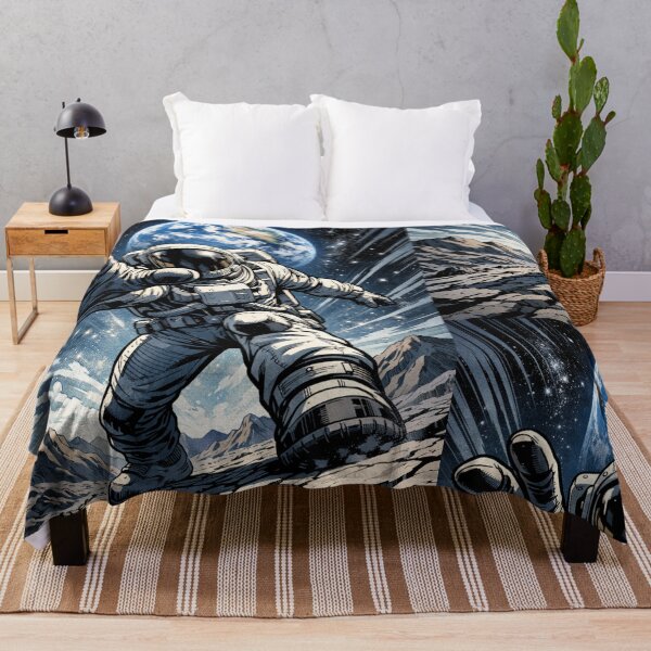 Item preview, Lunar Astronaut Reaching Toward Earth designed and sold by AndreBarnard.