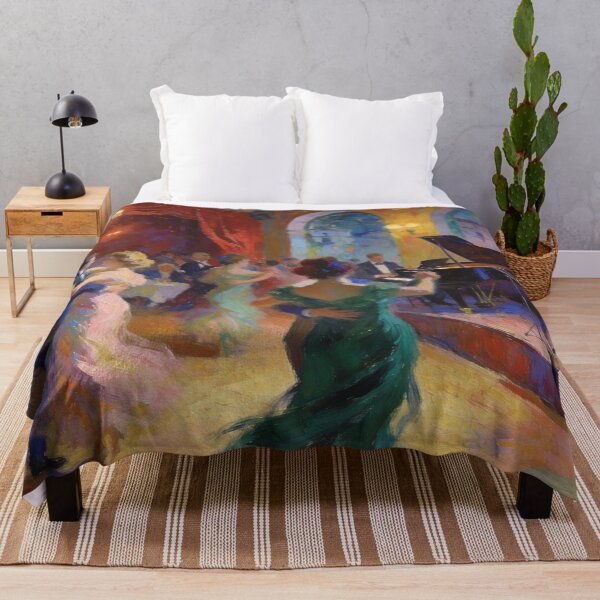 Item preview, Vibrant Nightlife Painting, Jazz Band, Dancing Crowd & City Nightclub Atmosphere designed and sold by BlareBlare.