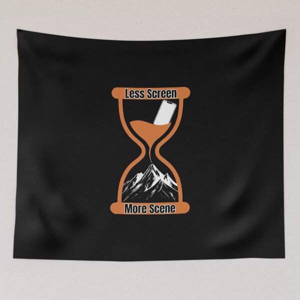 Item preview, Less Screen More Scene - Digital Detox designed and sold by YAKOUT-STUDIO.