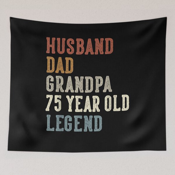 Item preview, Husband Dad Grandpa 75 Year Old Legend 75th Birthday designed and sold by Boutkimaewab.