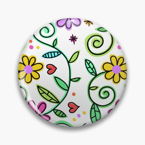 Item preview, Decorative Doodle Daisy Flowers designed and sold by Prawny.