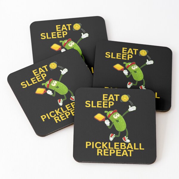 Item preview, Eat Sleep Pickleball Repeat Funny Pickleball Lover Gift designed and sold by YAKOUT-STUDIO.