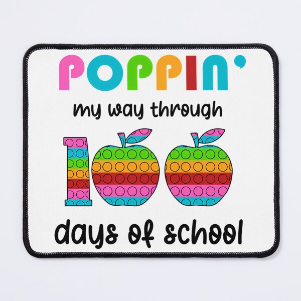 Item preview, Poppin' 100 Days of School Rainbow Apple Pop It designed and sold by ShaylaSexton.