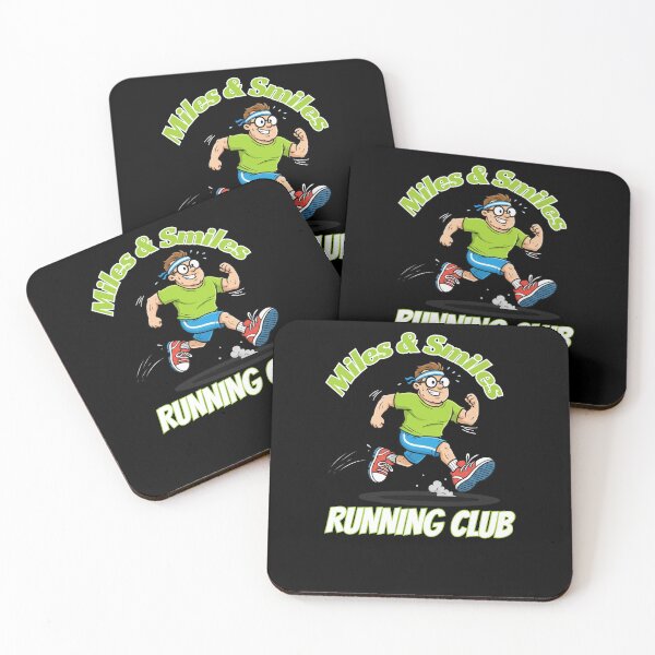 Item preview, Miles And Smiles RUNNING CLUB Running Lovers Gift designed and sold by YAKOUT-STUDIO.