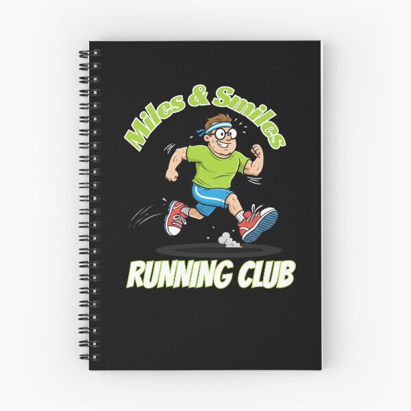 Item preview, Miles And Smiles RUNNING CLUB Running Lovers Gift designed and sold by YAKOUT-STUDIO.