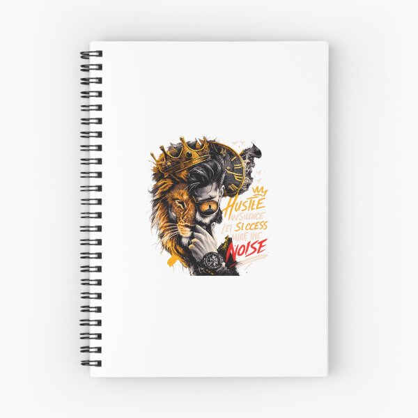Item preview, Hustle In Silence Lion  designed and sold by Designvexo.