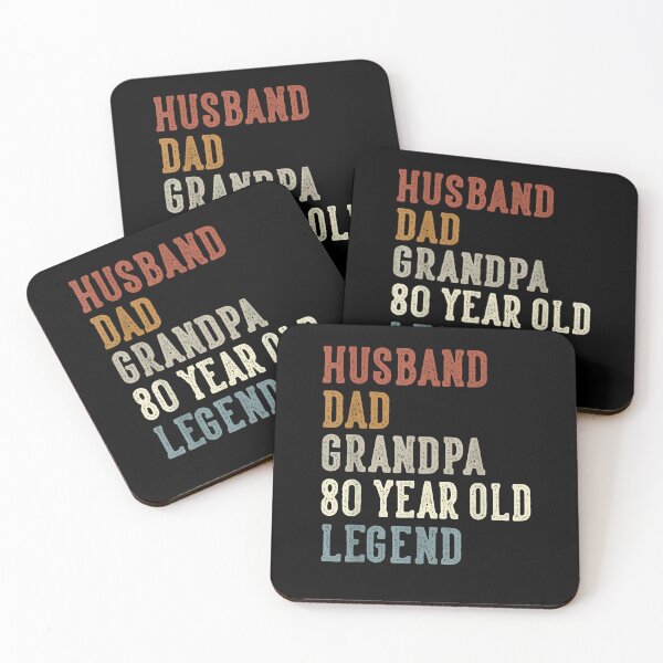 Item preview, Husband Dad Grandpa 80 Year Old Legend 80th Birthday designed and sold by Boutkimaewab.