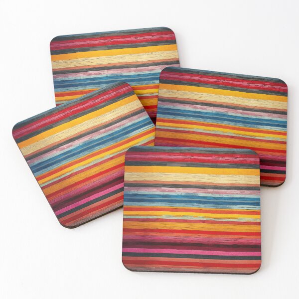 Item preview, Moroccan Carpet with Colorful Striped Pattern designed and sold by GrinGalore.