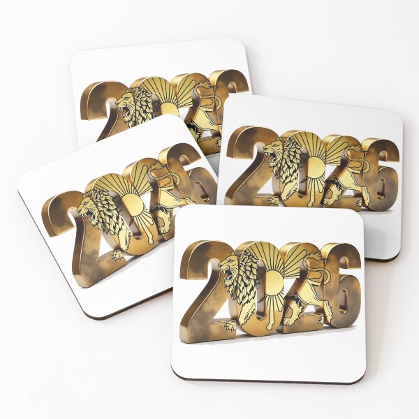Item preview, Golden 2026 Lion – Power New Year Design designed and sold by HeleDesign1983.