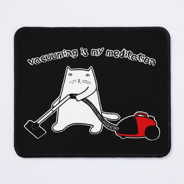 Item preview, Vacuuming is my meditation designed and sold by eri-morie.