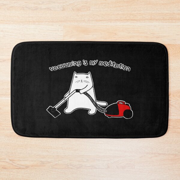 Item preview, Vacuuming is my meditation designed and sold by eri-morie.