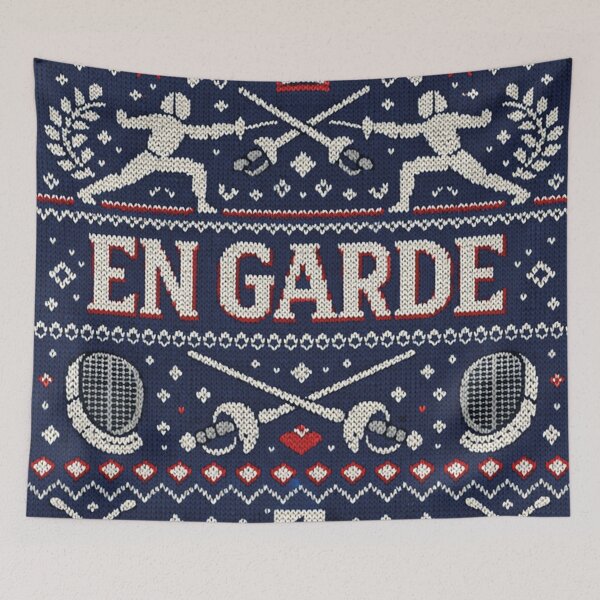 Item preview, En Garde Fencing Knitting Pattern Sport designed and sold by Mauswohn.