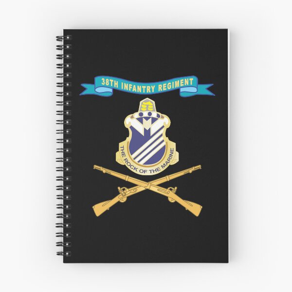 Item preview, Army - 38th Infantry Regiment w Ribbon - Br X 300 designed and sold by Military Insignia Products.