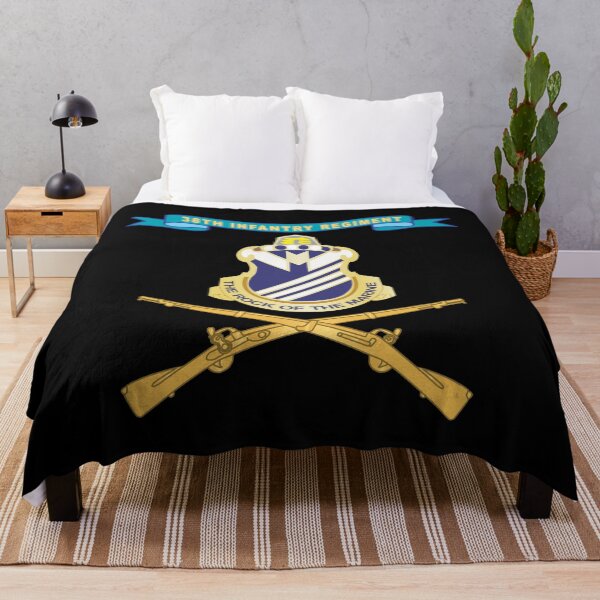 Item preview, Army - 38th Infantry Regiment w Ribbon - Br X 300 designed and sold by Military Insignia Products.