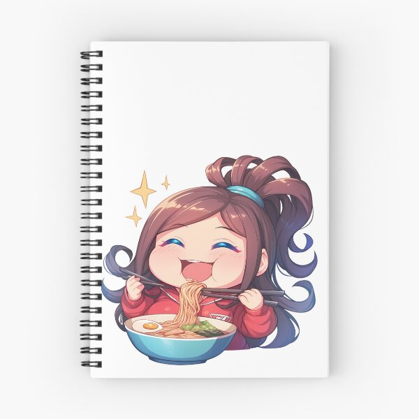 Item preview, Aoi Asahina Danganronpa Kawaii Ramen Happy Chibi Bite designed and sold by mildaclairmo.