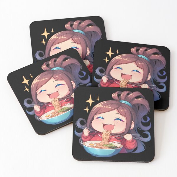 Item preview, Aoi Asahina Danganronpa Kawaii Ramen Happy Chibi Bite designed and sold by mildaclairmo.