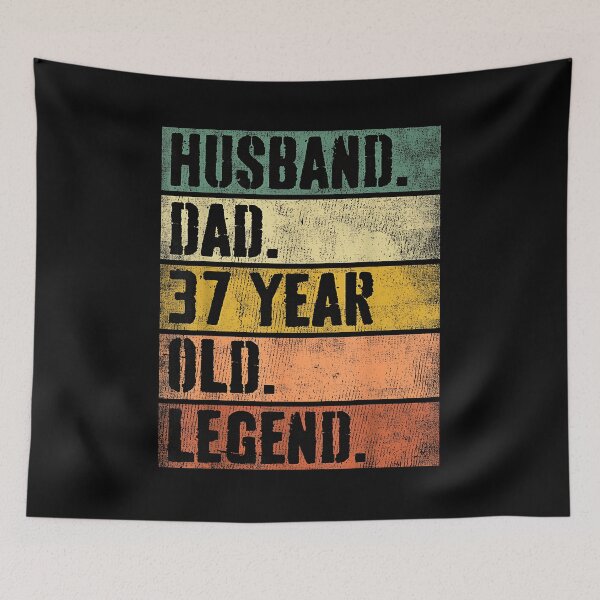 Item preview, Husband Dad 37 Year Old Legend 37th Birthday Father's Day designed and sold by Boutkimaewab.