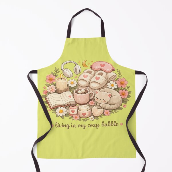 Item preview, Living in My Cozy Bubble – Cozy Lifestyle Illustration designed and sold by MrsMimpi.