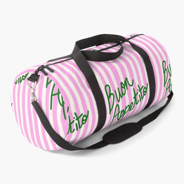 Item preview, Buon Appetito Pink Groovy Stripes Minimalist Illustration designed and sold by MaiZephyr.