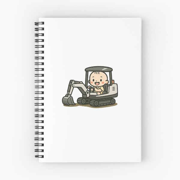 Item preview, Future Excavator Operator designed and sold by Little Miner Co.