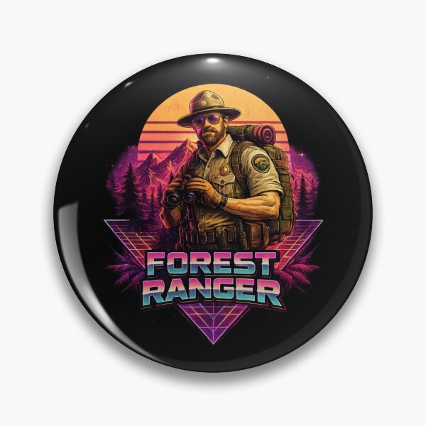 Item preview, Retro Forest Ranger designed and sold by SidTastic .