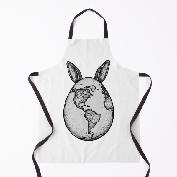 Item preview, Global Easter Bunny Egg Planet Earth Illustration  Main tag designed and sold by PhokaPhokich.
