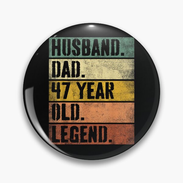 Item preview, Husband Dad 47 Year Old Legend 47th Birthday Father's Day designed and sold by Boutkimaewab.