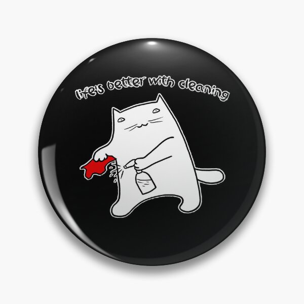 Item preview, Life is better with cleaning designed and sold by eri-morie.