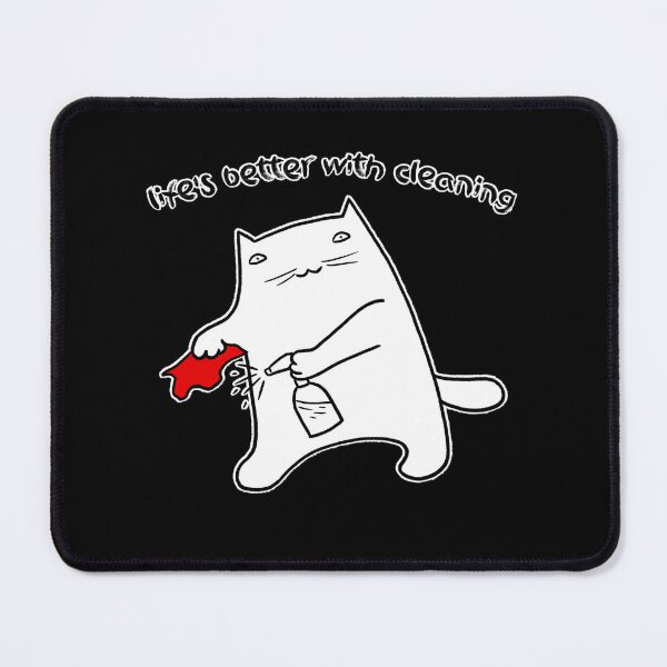 Item preview, Life is better with cleaning designed and sold by eri-morie.