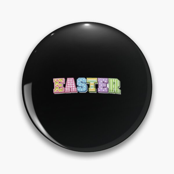 Item preview, Colorful Patterned Easter Letters – Decorative Block Text with Spring Patterns for Festive Designs designed and sold by Bright Nest Studio.