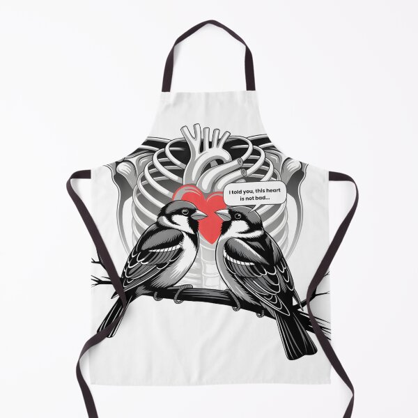 Item preview, Sparrows' Heart Chat - "I Told You, This Heart Is Not Bad" designed and sold by Reniferka Artifacts.