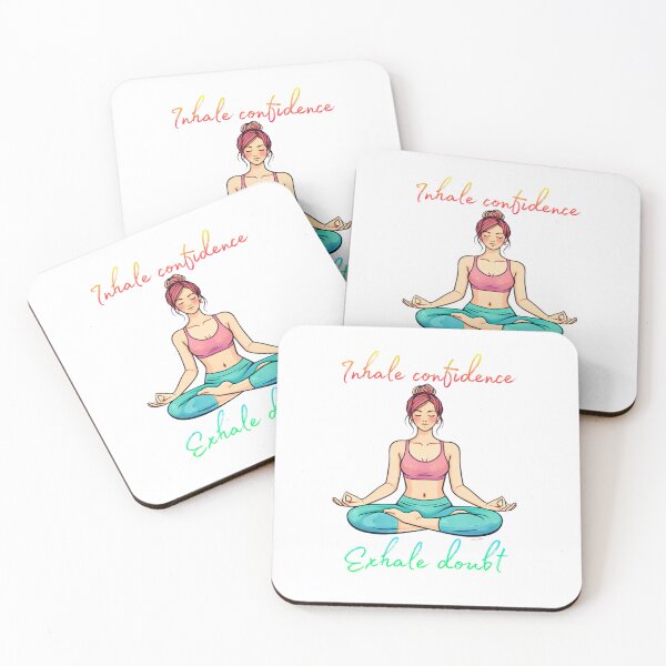 Item preview, Inhale confidence exhale doubt designed and sold by DoneAndDusted.